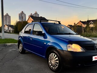 2007 Renault Logan I, синий, 215000 рублей, вид 3