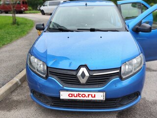 2016 Renault Logan II, синий, 530000 рублей, вид 2
