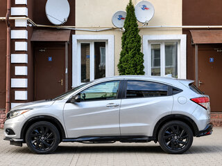 2021 Honda HR-V II Рестайлинг, серый, 1870000 рублей, вид 5