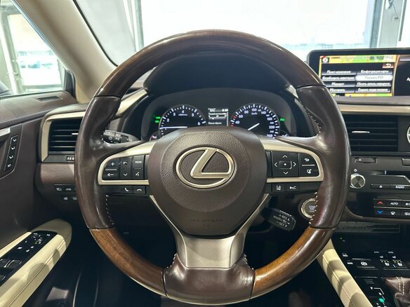 2017 Lexus RX 350L IV, синий, 3950000 рублей - вид 13