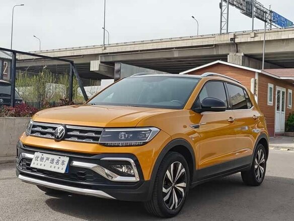 2023 Volkswagen T-Cross I (China Market), золотистый