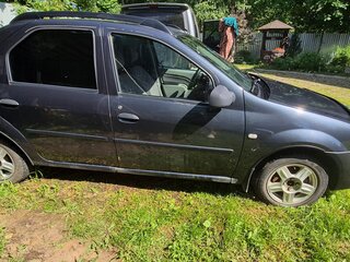 2007 Renault Logan I, серый, 300000 рублей, вид 3
