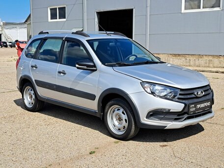 2022 Lada (ВАЗ) Granta Cross I Рестайлинг, серебристый, 625000 рублей, вид 3