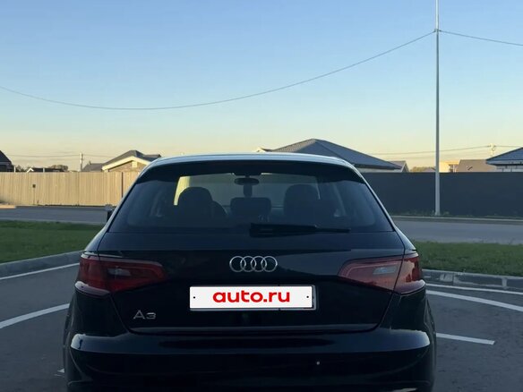 2013 Audi A3 III (8V), чёрный, 1000000 рублей - вид 5