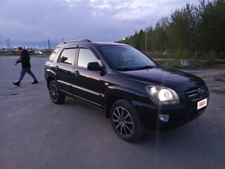 2006 Kia Sportage II, чёрный, 850000 рублей, вид 1