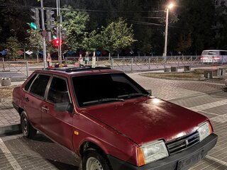 1993 Lada (ВАЗ) 21099, красный, 115000 рублей, вид 1