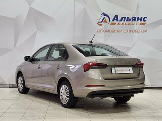2020 Skoda Rapid II, коричневый, 1530000 рублей, вид 5