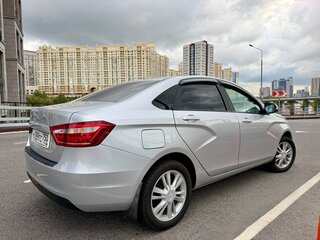 2019 Lada (ВАЗ) Vesta I, серебристый, 900000 рублей, вид 4