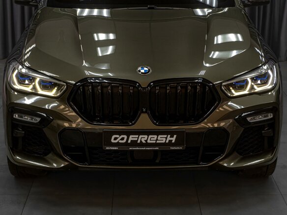 2020 BMW X6 M50d III (G06), зелёный, 7299000 рублей - вид 12