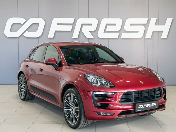 2015 Porsche Macan S I, красный