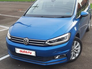 2015 Volkswagen Touran I Рестайлинг 2, синий, 1500000 рублей, вид 4