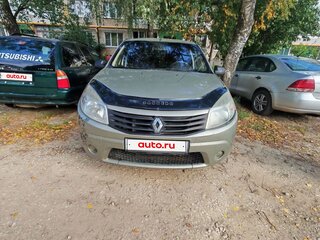 2012 Renault Sandero I, бежевый, 500000 рублей, вид 4