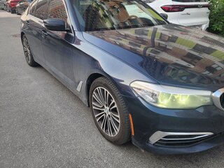 2019 BMW 5 серии 530i xDrive VII (G30/G31/G38), синий, 3900000 рублей, вид 2