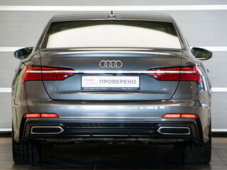 2019 Audi A6 45 TFSI V (C8), серый, 4199000 рублей, вид 5