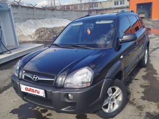 2008 Hyundai Tucson I, чёрный, 850000 рублей, вид 1