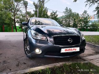 2009 Nissan Fuga II, серый, 1350000 рублей, вид 1