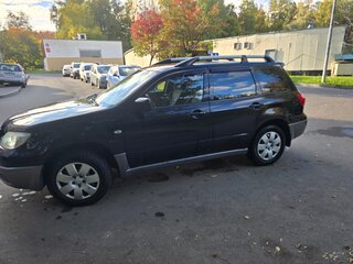 2007 Mitsubishi Outlander I, чёрный, 499000 рублей, вид 4