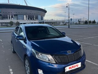 2012 Kia Rio 5-speed III, синий, 700000 рублей, вид 3