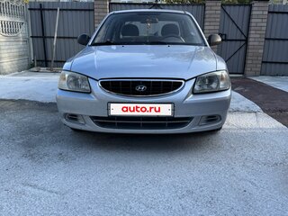2006 Hyundai Accent ТагАЗ II, серебристый, 300000 рублей, вид 3