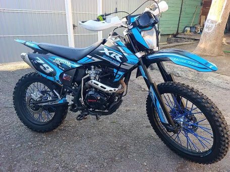 2023 Motoland XR250 Enduro, голубой, 110000 рублей, вид 4
