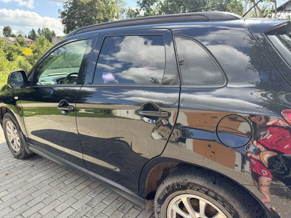 2014 Mitsubishi ASX I Рестайлинг, чёрный, 1499000 рублей