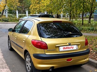 2003 Peugeot 206, жёлтый, 299000 рублей, вид 5