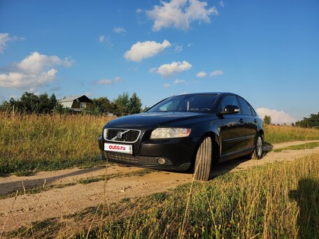 2007 Volvo S40 II Рестайлинг, чёрный, 499000 рублей, вид 4
