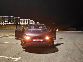 2012 Volkswagen Touareg II, чёрный, 2300000 рублей, вид 5
