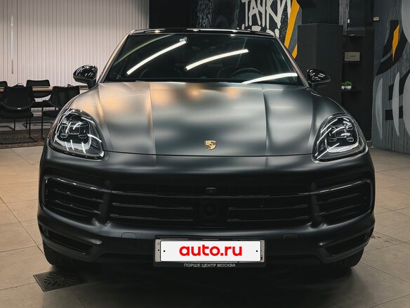 2019 Porsche Cayenne Coupé III, чёрный, 7900000 рублей - вид 2