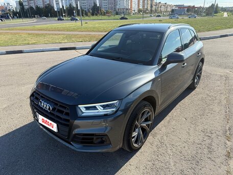 2018 Audi Q5 II (FY), серый, 3800000 рублей, вид 4