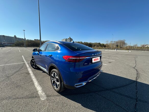 2021 Haval F7x I, синий - вид 21