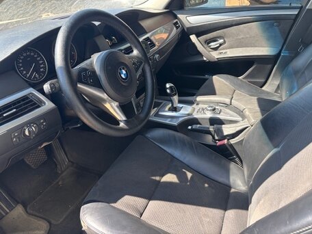2008 BMW 5 серии 525d V (E60/E61) Рестайлинг, белый, 984000 рублей, вид 5