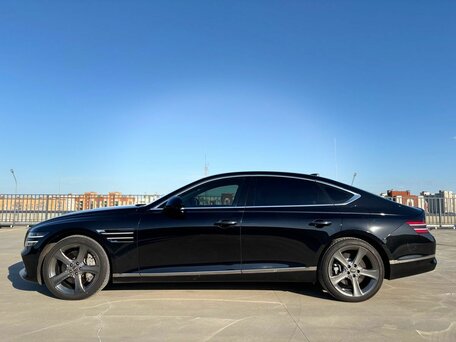 2022 Genesis G80 II, чёрный, 4219000 рублей, вид 2
