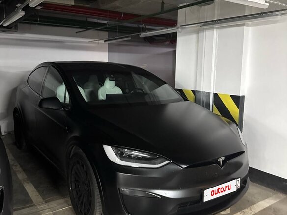 2023 Tesla Model X Plaid I Рестайлинг, чёрный - вид 25