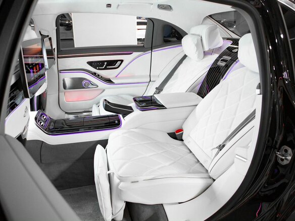 2026 Mercedes-Benz Maybach S-Класс 580 II (Z223) Рестайлинг, чёрный, 41837000 рублей - вид 31