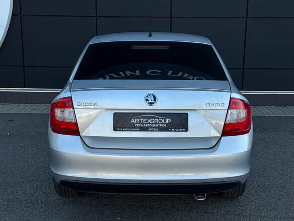 2014 Skoda Rapid I, серебристый, 982000 рублей - вид 5