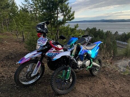 2018 Motoland CRF125, зелёный, 65000 рублей, вид 3