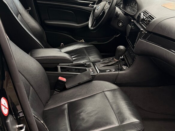 2004 BMW 3 серии 320i IV (E46) Рестайлинг, чёрный, 621000 рублей - вид 14