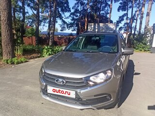 2022 Lada (ВАЗ) Granta I Рестайлинг, серый, 773000 рублей, вид 4