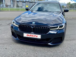 2021 BMW 5 серии 530i VII (G30/G31/G38) Рестайлинг, чёрный, 4600000 рублей, вид 2