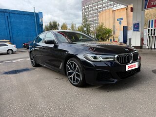 2021 BMW 5 серии 530i VII (G30/G31/G38) Рестайлинг, синий, 4700000 рублей, вид 4