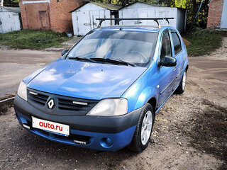 2006 Renault Logan I, синий, 230000 рублей, вид 1