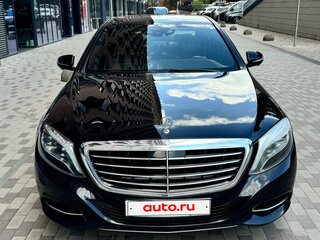 2015 Mercedes-Benz S-Класс 350 CDI BlueTEC Long 7G-TRONIC VI (W222, C217), чёрный, 3100000 рублей, вид 2