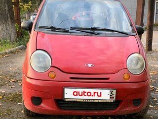 2002 Daewoo Matiz I Рестайлинг, красный, 105000 рублей, вид 2