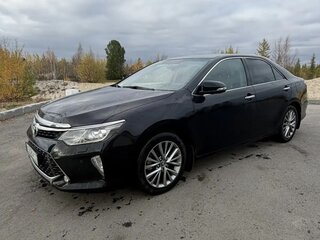 2017 Toyota Camry VII (XV50) Рестайлинг 2, чёрный, 2600000 рублей, вид 5