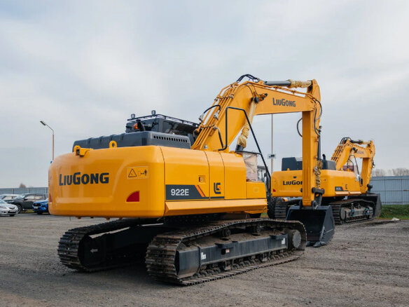2025 LiuGong CLG 922E, жёлтый - вид 2
