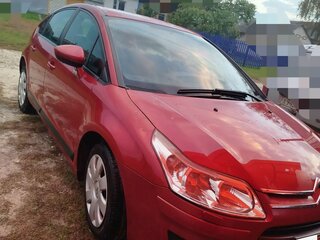 2009 Citroen C4 I Рестайлинг, красный, 400000 рублей, вид 2