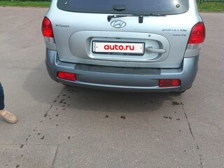 2004 Hyundai Santa Fe I, серебристый, 550000 рублей, вид 3