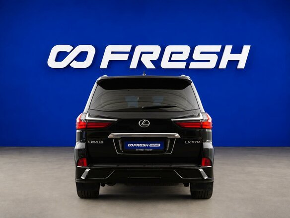 2020 Lexus LX 570 III Рестайлинг 2, чёрный, 8149077 рублей - вид 3