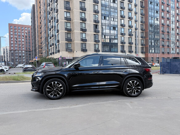 2023 Skoda Kodiaq I Рестайлинг, чёрный - вид 7